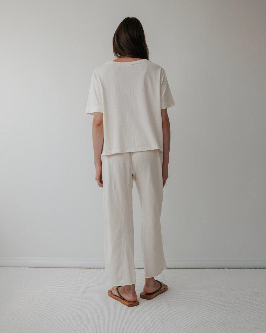 BOXY TEE - NATURAL