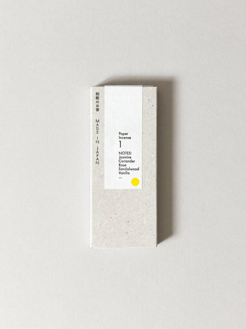 WASHI PAPER INCENSE - FLORAL WARMTH