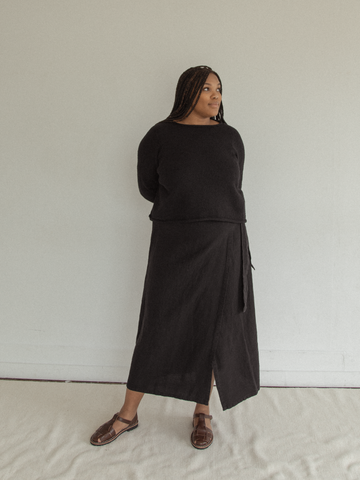 PAULINE SKIRT - NOIR