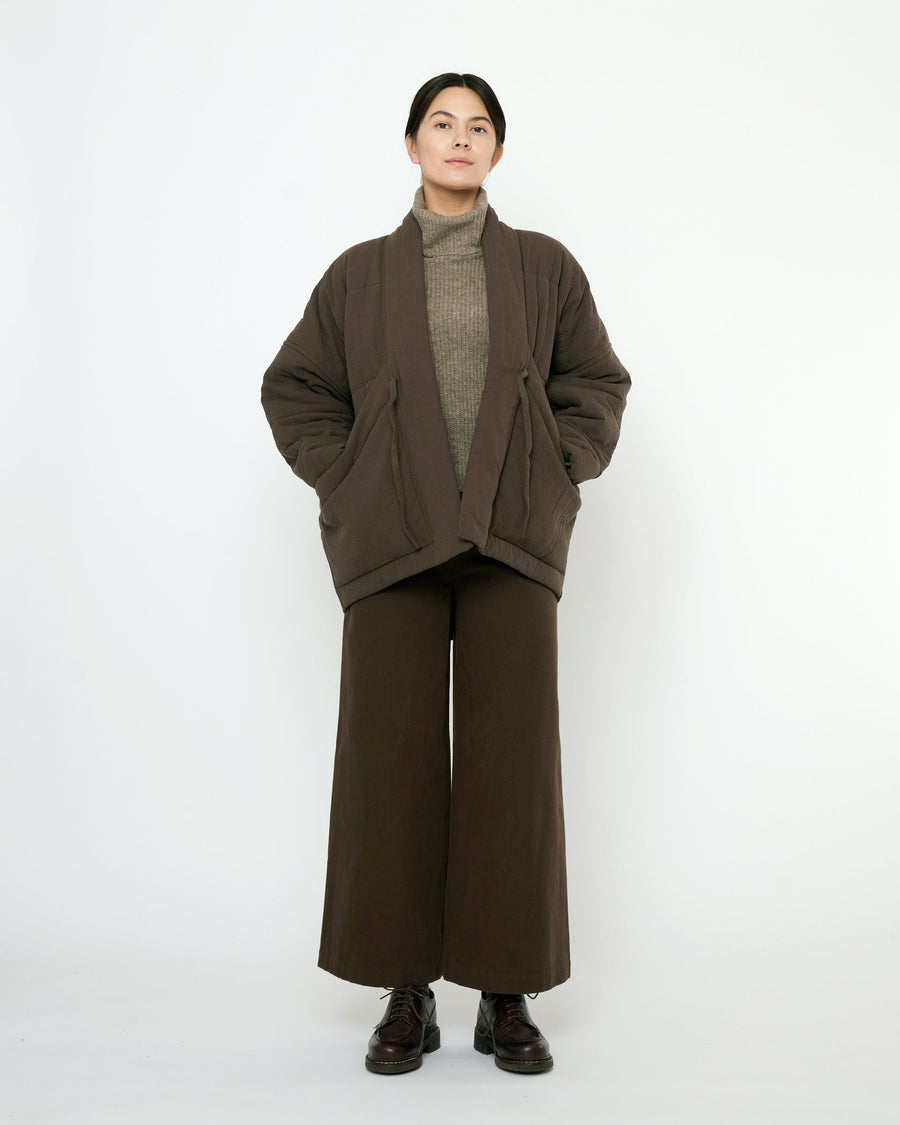SIGNATURE SUMO JACKET - CHALK BROWN