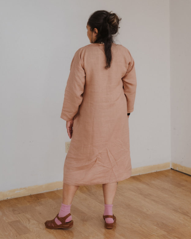 PONTE DRESS - ADA PINK