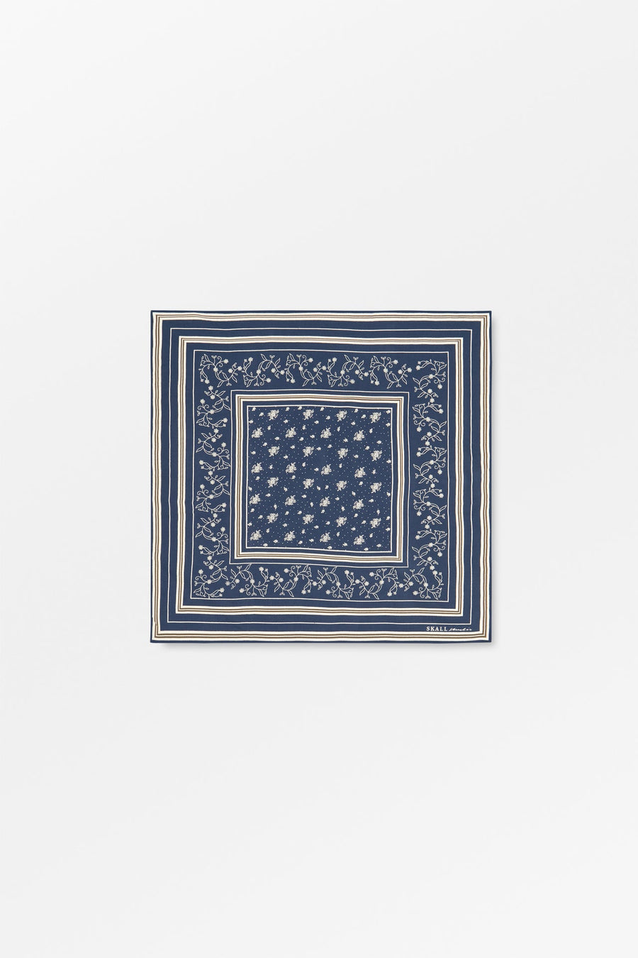 CLASSIC SCARF 50x50 - DARK NAVY