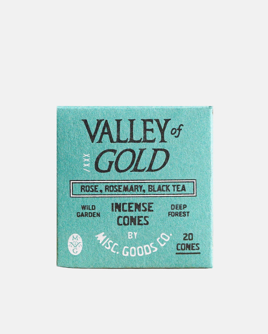 VALLEY OF GOLD INCENSE CONES