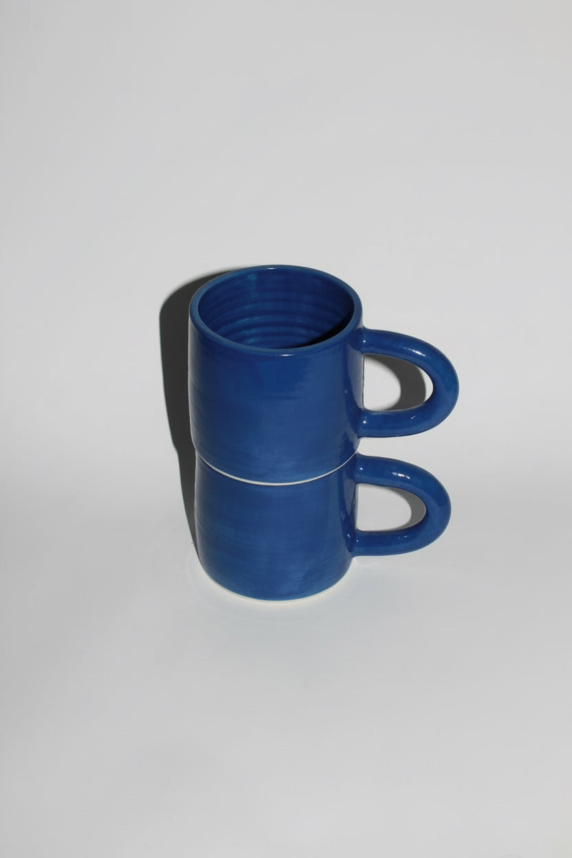 HANDMADE CERAMIC MUG - COBALT