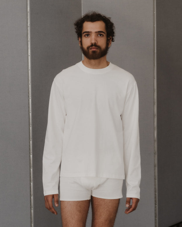 BRIAR LONG SLEEVE SHIRT - UNDYED