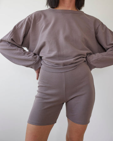 BIKE SHORT - MUSHROOM
