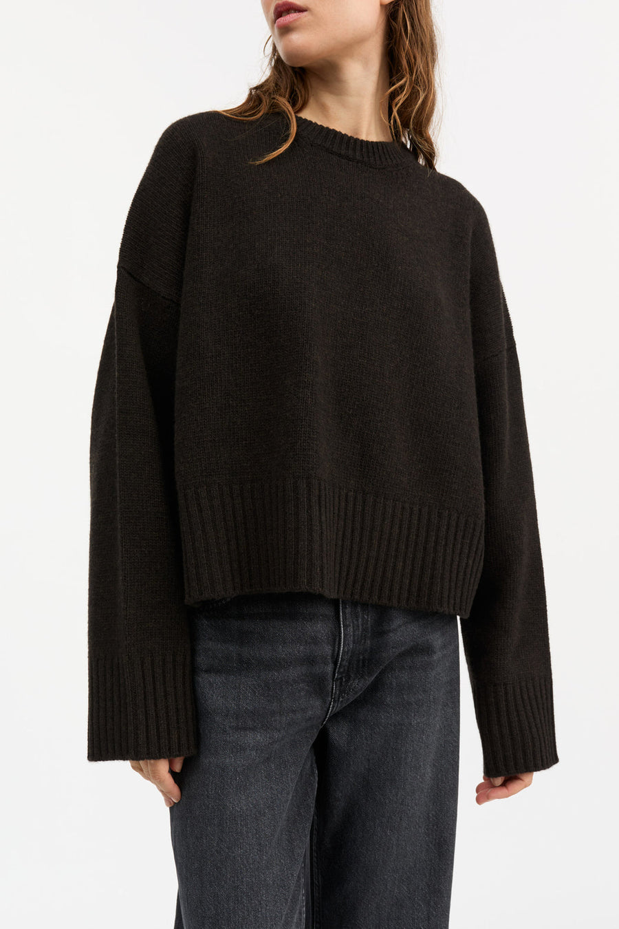 CAMPA JUMPER - DEEP BROWN