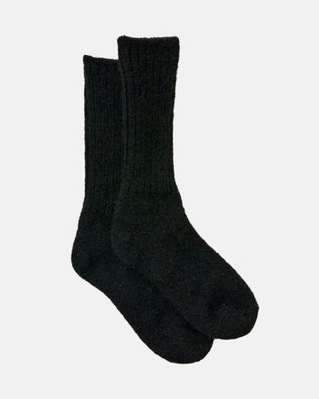 MOHAIR SOCKS - BLACK