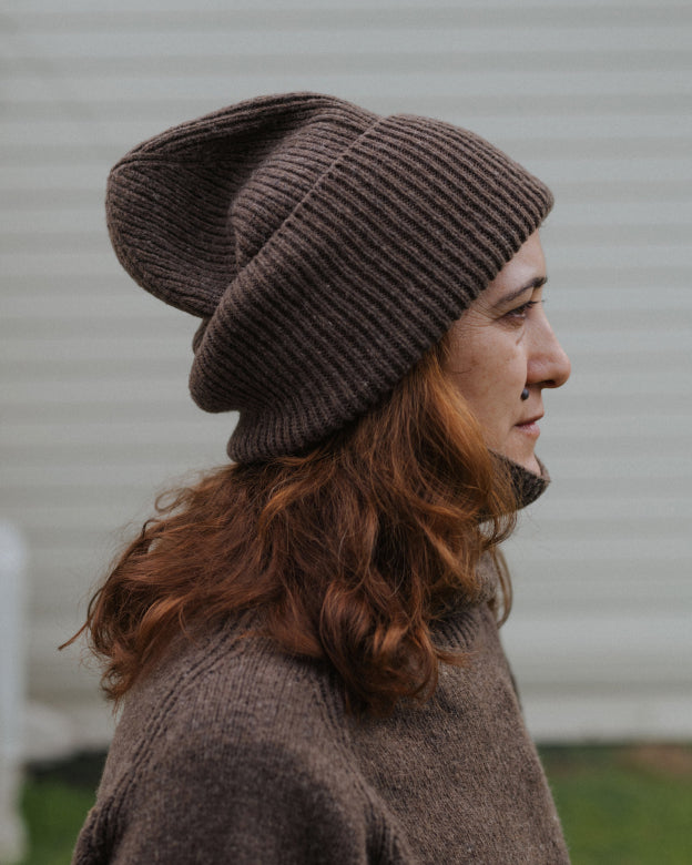 MEA BEANIE - BUREL BROWN