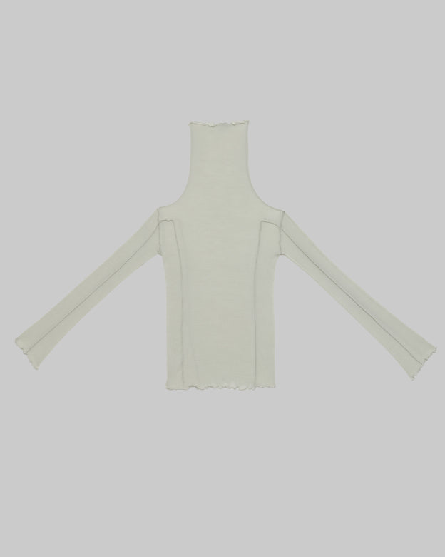 OMATO TURTLENECK - BRUN GREEN