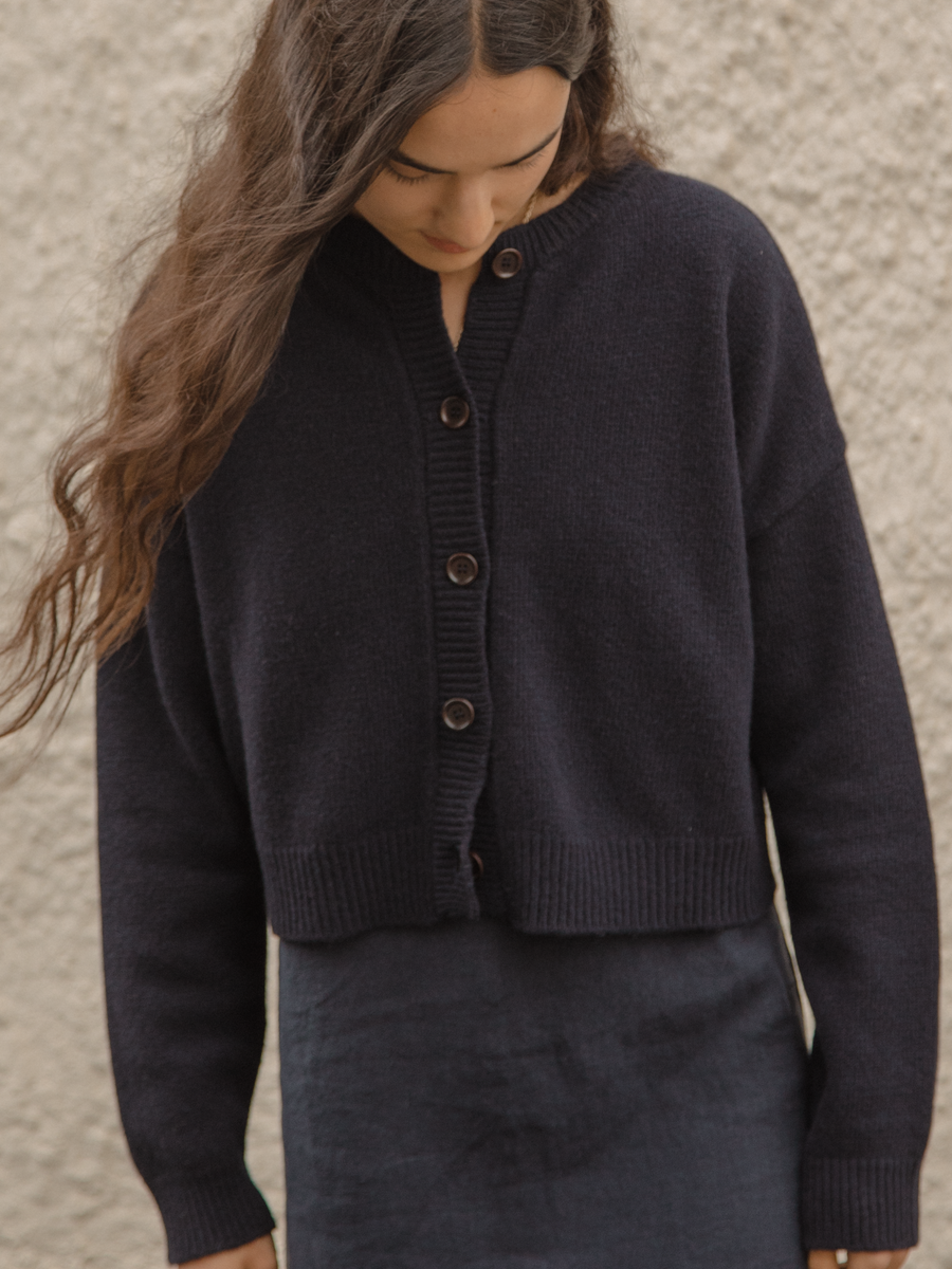 GISELE CARDIGAN - NAVY