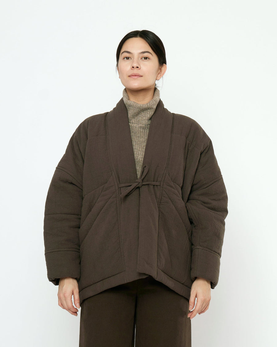 SIGNATURE SUMO JACKET - CHALK BROWN