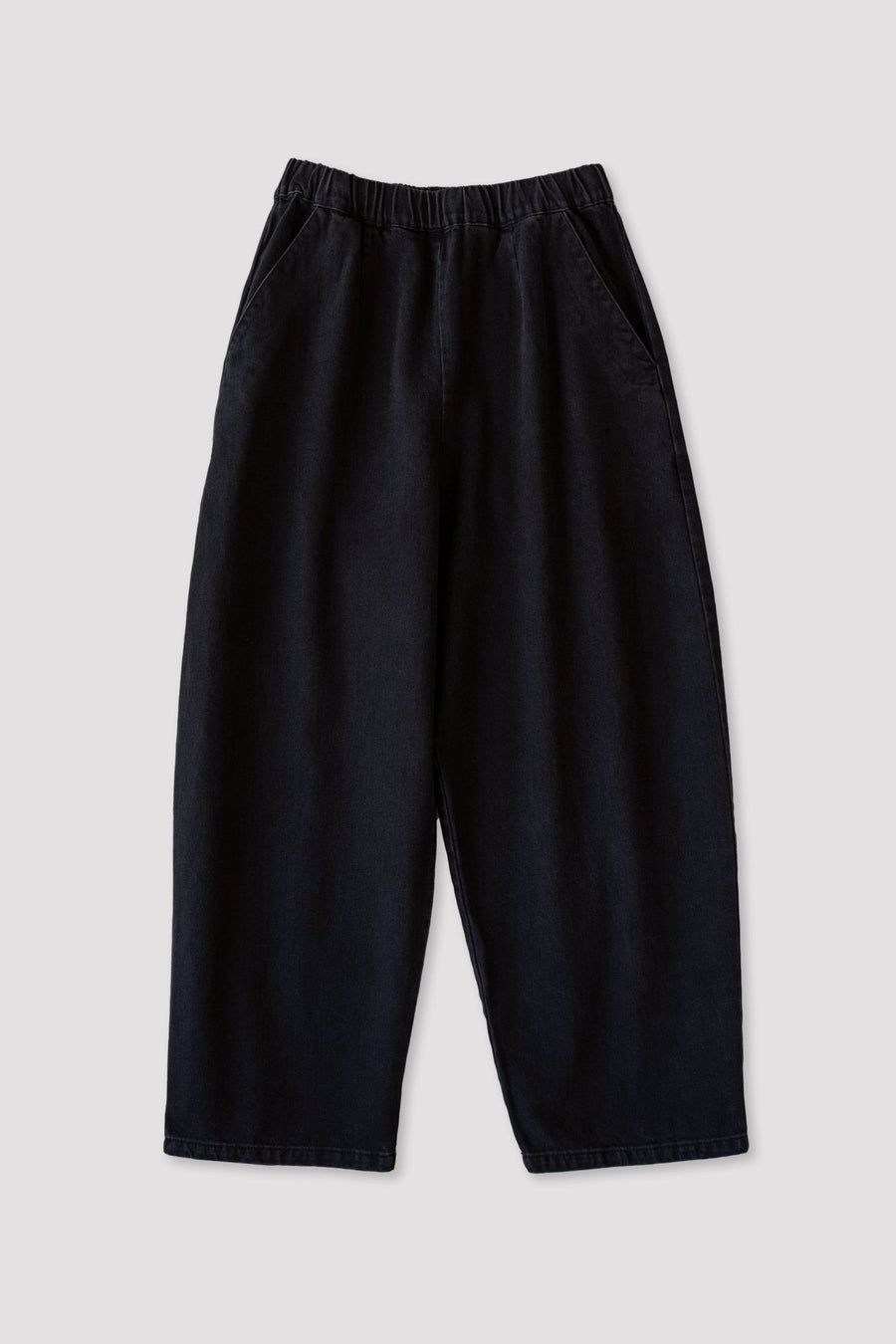 BARREL PANT - FADED BLACK