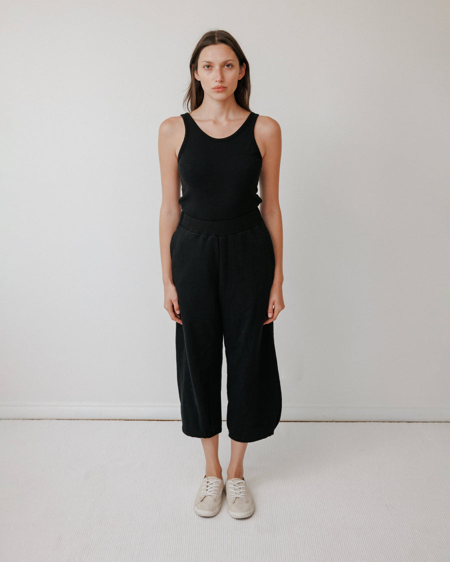 SUMMER SWEAT PANT - BLACK