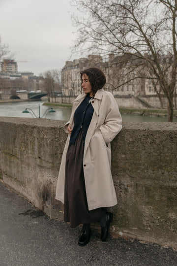 PENELOPE TRENCH - SLATE