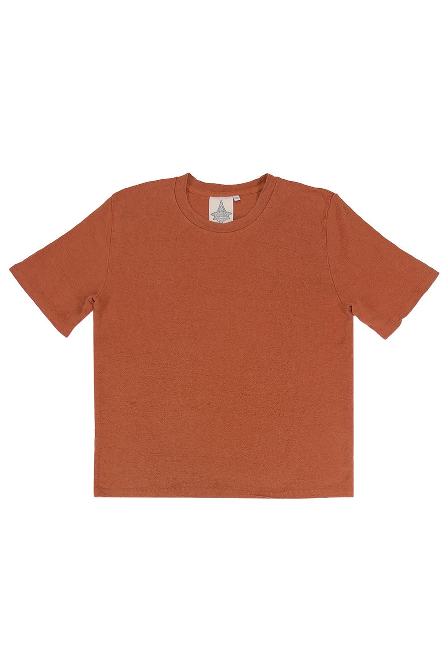 DAKOTA HEMP CROPPED TEE - ROOIBOS TEA