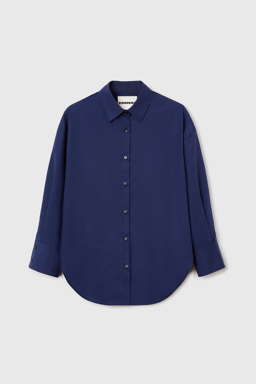 OVERSIZED COTTON SHIRT - KLEIN BLUE