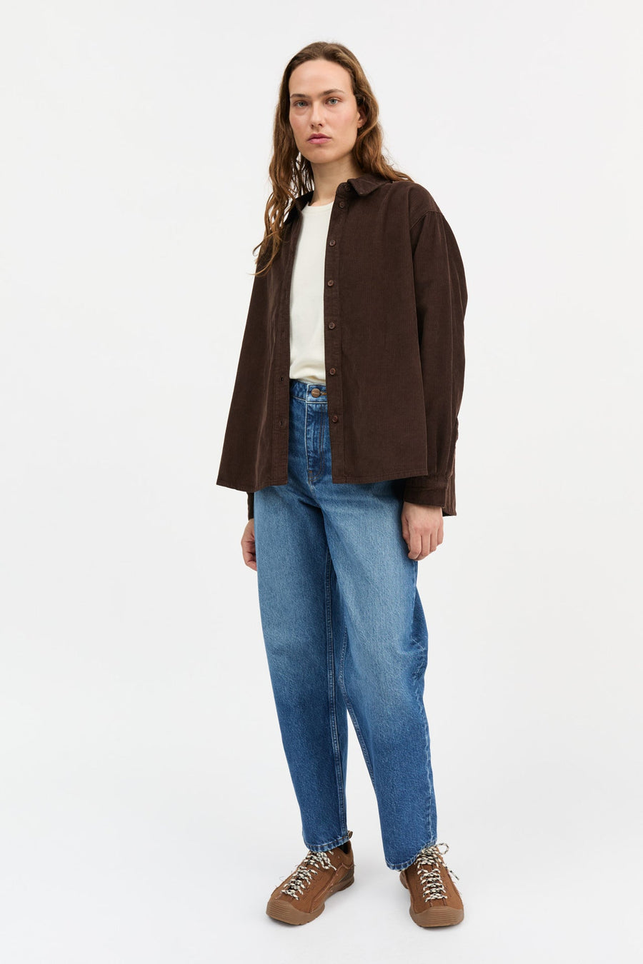 MILLINGTON SHIRT - DARK BROWN