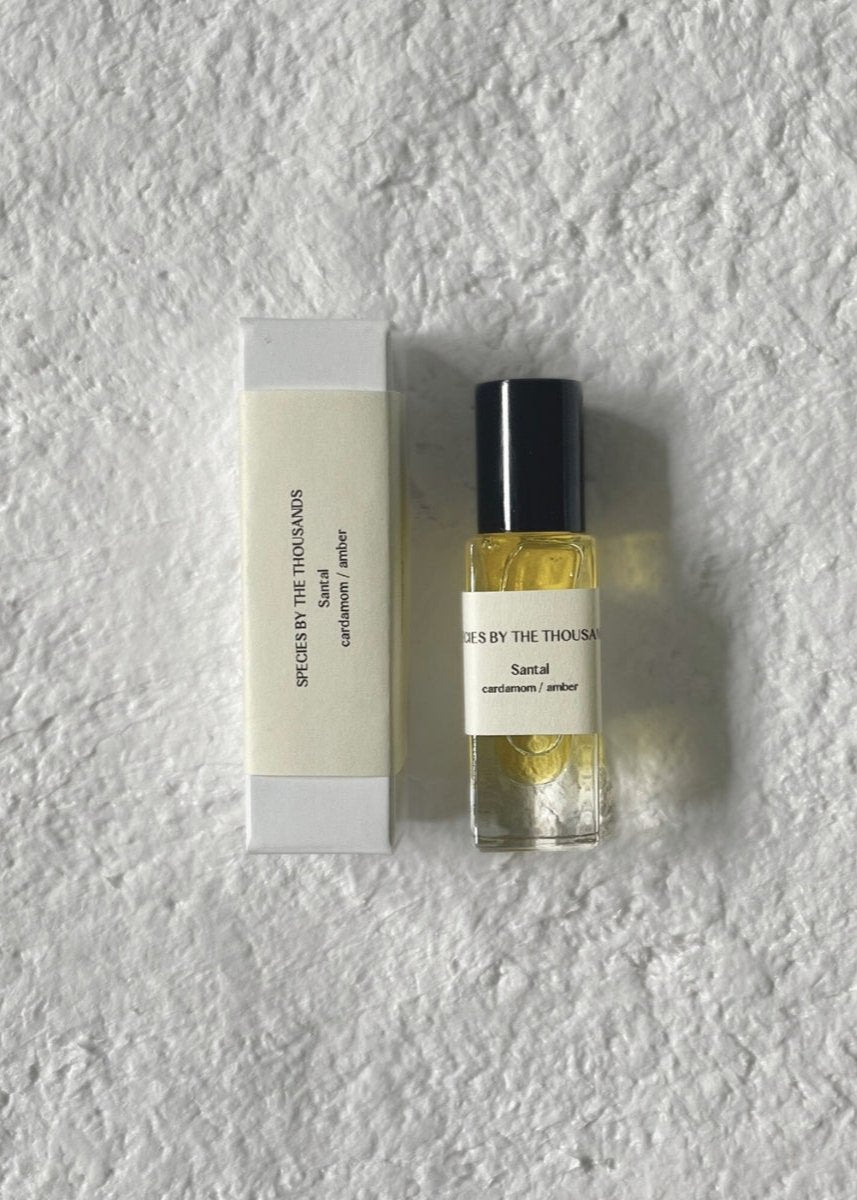 SANTAL, CARDAMOM + AMBER - PERFUME OIL