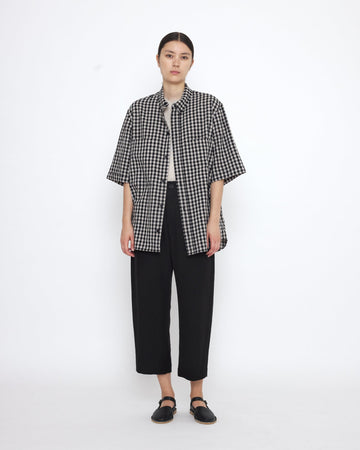 GINGHAM DOUBLE POCKET SHIRT - GINGHAM