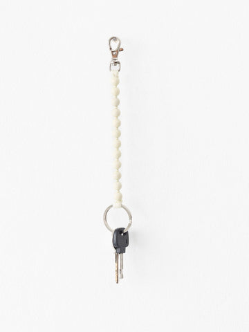 SHORT KEYHOLDER - SMALL PERLEN - OPAL