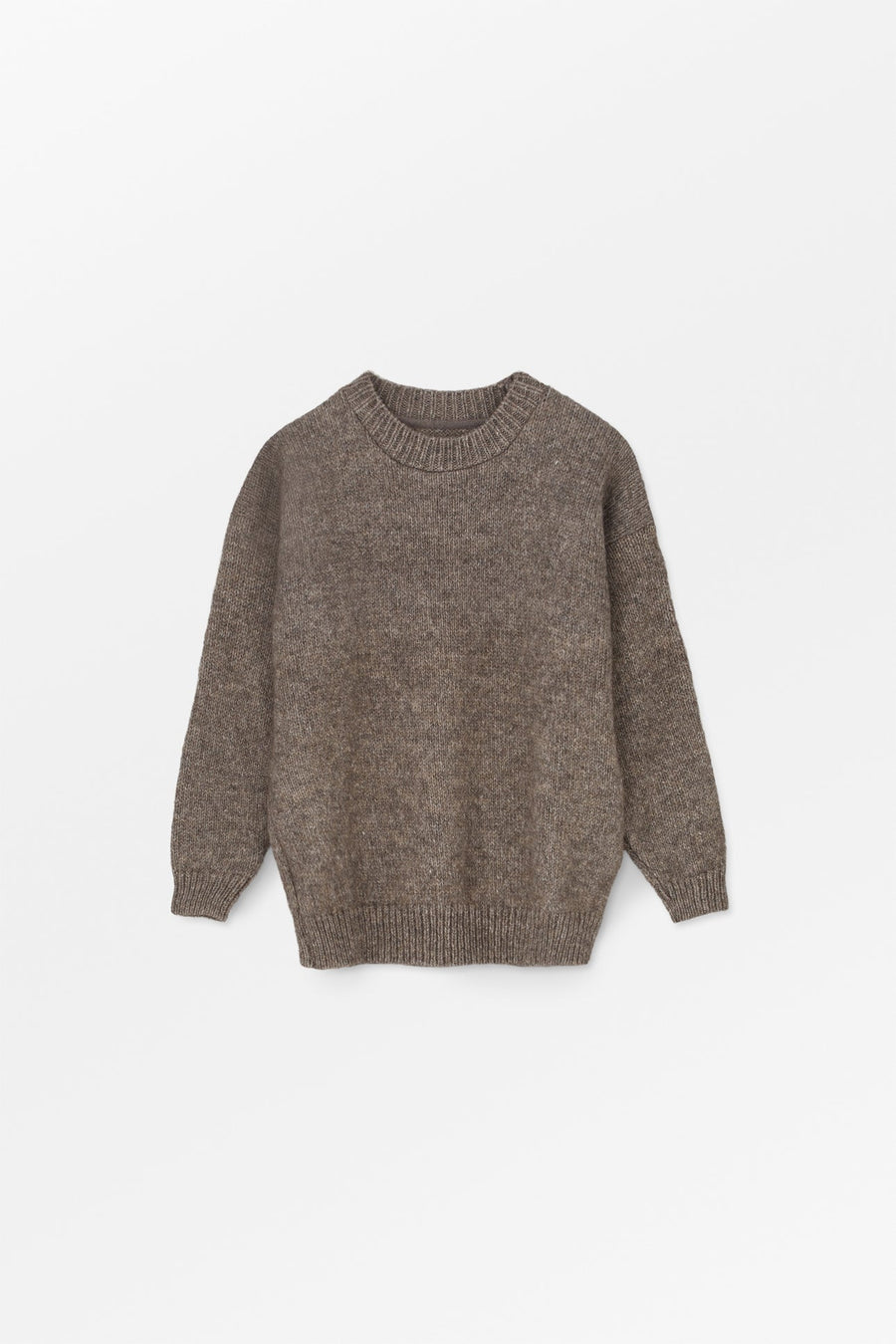 LUCY KNIT SWEATER - LIGHT BROWN