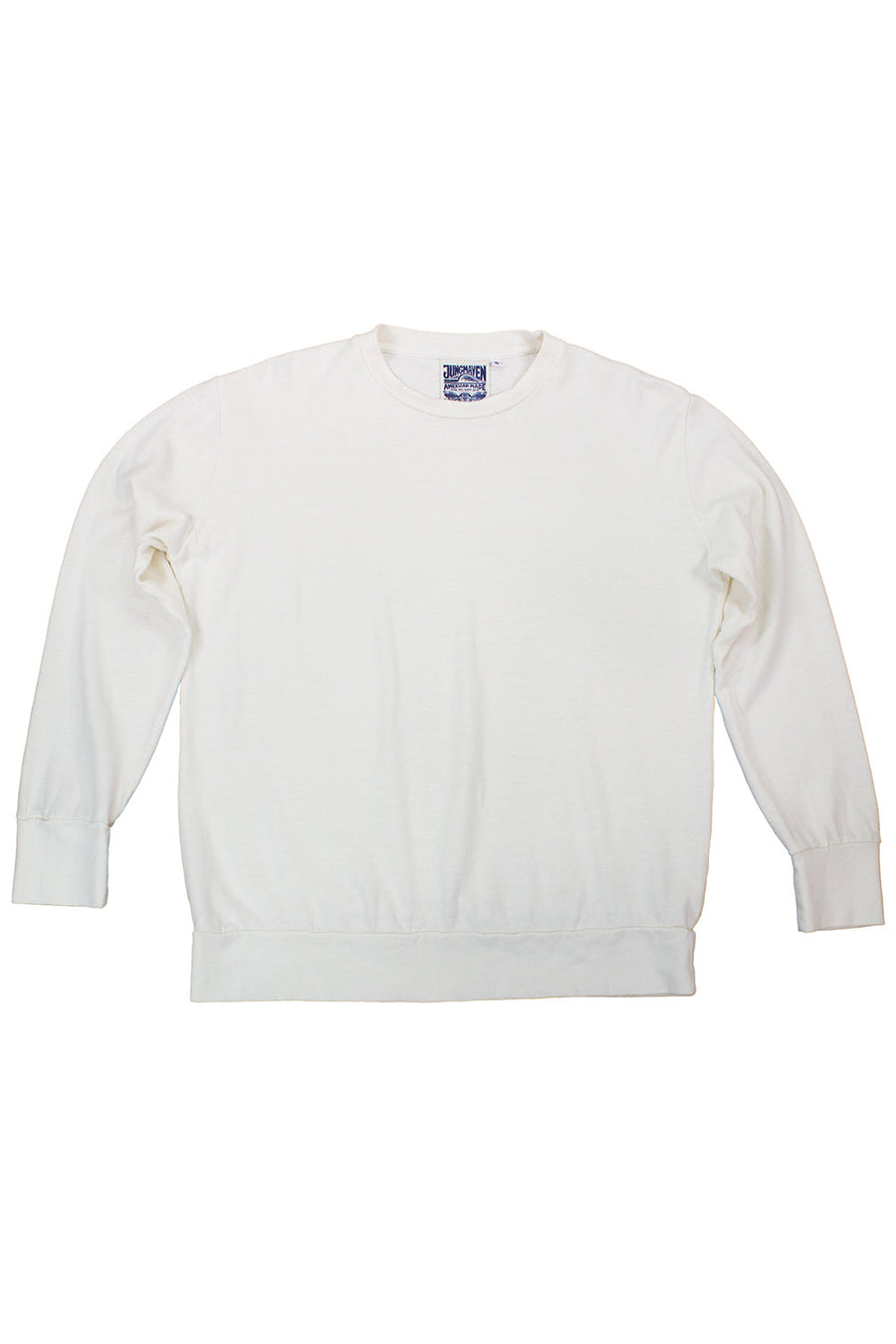 CALIFORNIA CREWNECK PULLOVER - WASHED WHITE