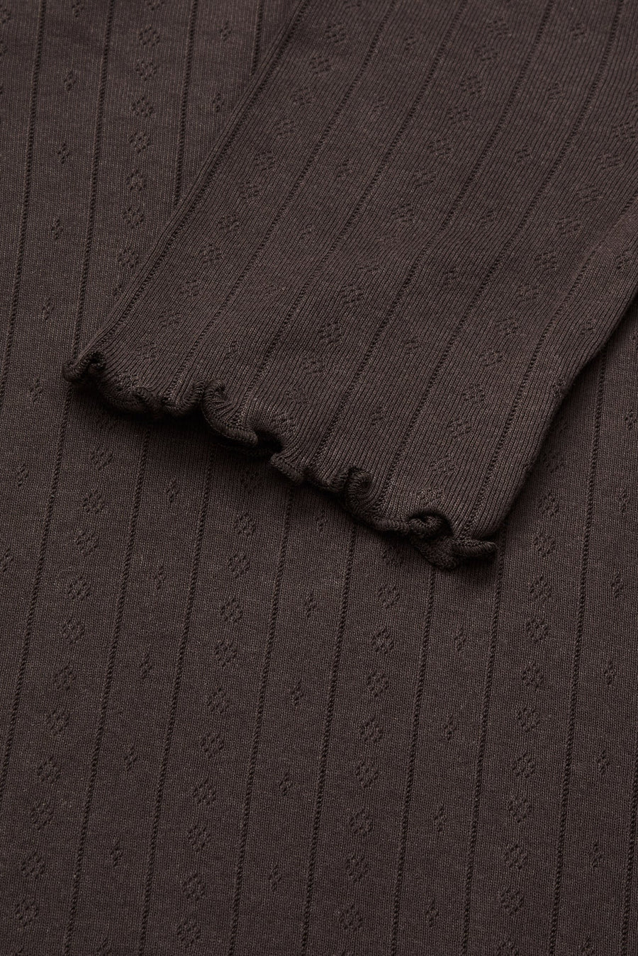 EDIE TEE - DARK BROWN