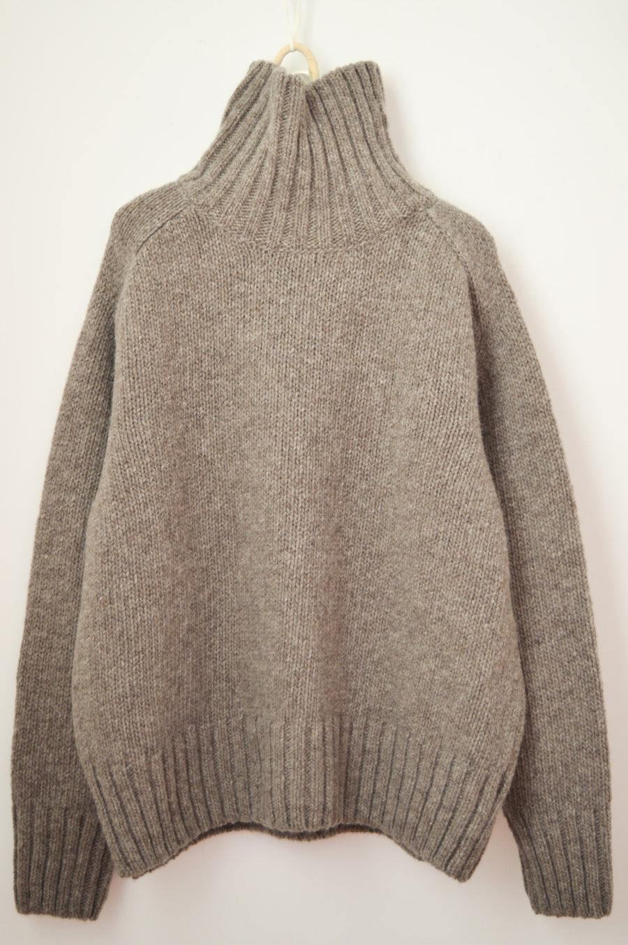 OVERSIZED RINGO SWEATER - DARK GREY MELANGE