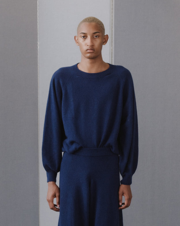 SOAR PULLOVER - FORTUNALE BLUE