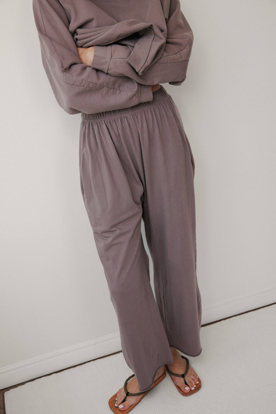 EASY PANT - MUSHROOM