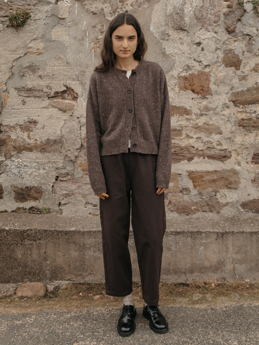 GISELE CARDIGAN - SABLE