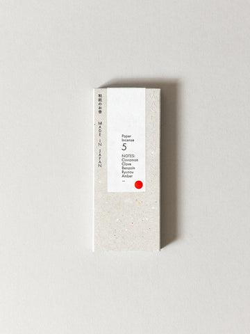 WASHI PAPER INCENSE - SMOKY COMFORT