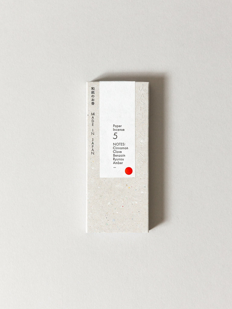 WASHI PAPER INCENSE - SMOKY COMFORT