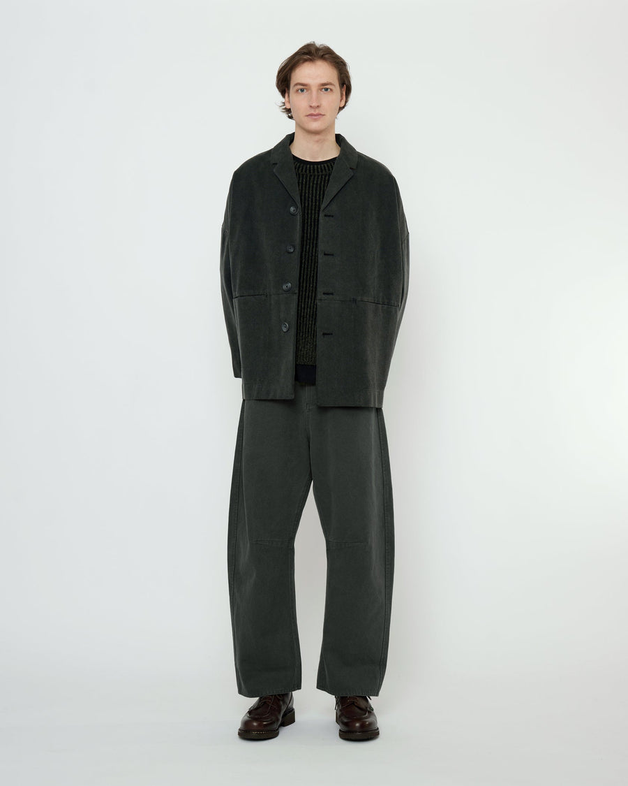OVERSIZED BLAZER  - WASHED BLACK