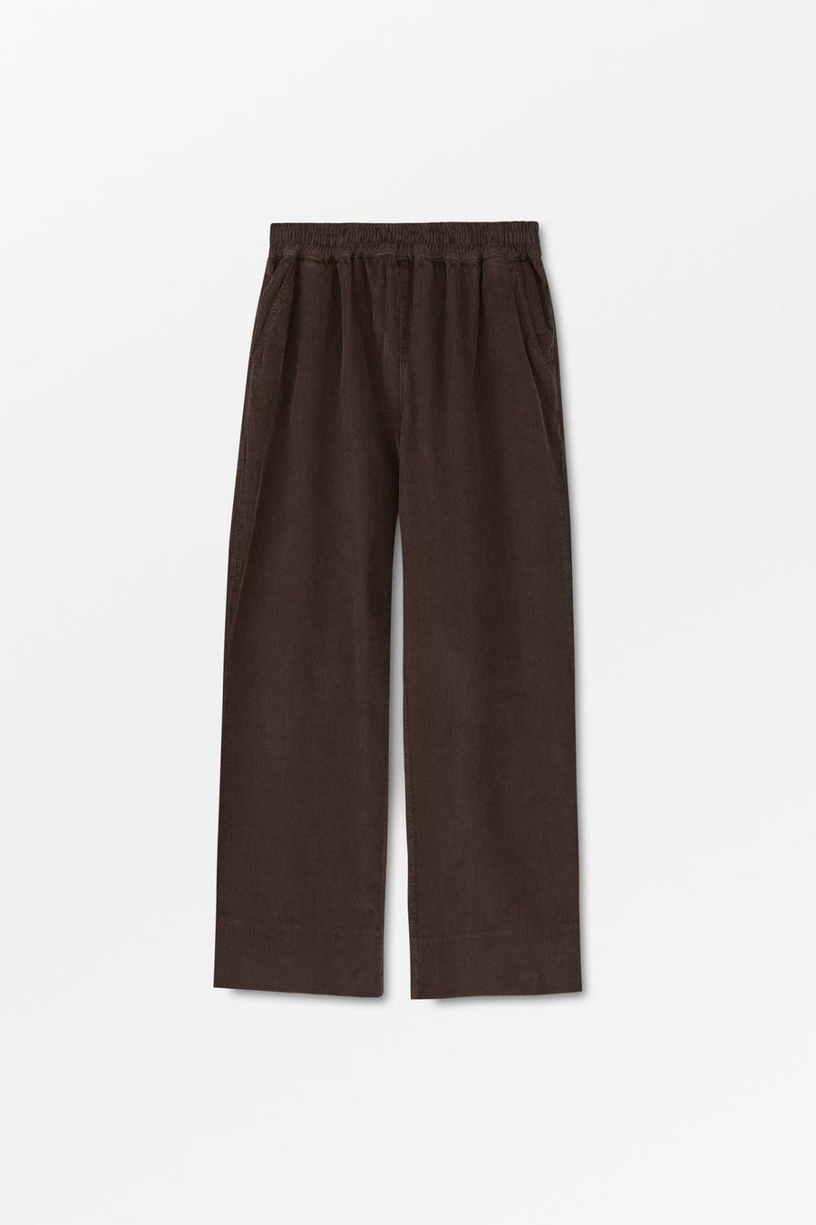 JASMINE PANTS - DARK BROWN CORDUROY