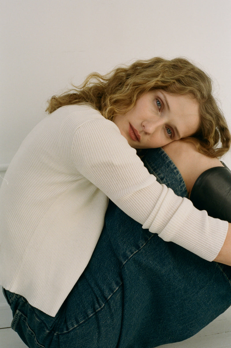 NOLITA CARDIGAN - SALT