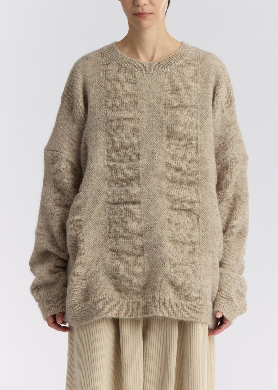 WATERFALL SWEATER - NATURAL