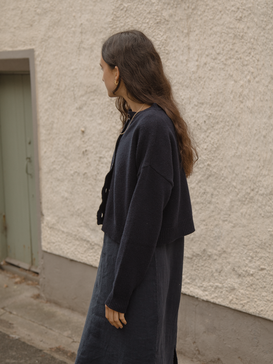 GISELE CARDIGAN - NAVY