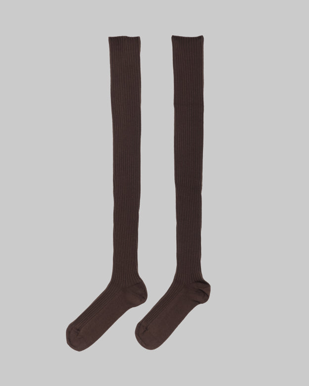 OVER KNEE SOCK - ORTA BROWN