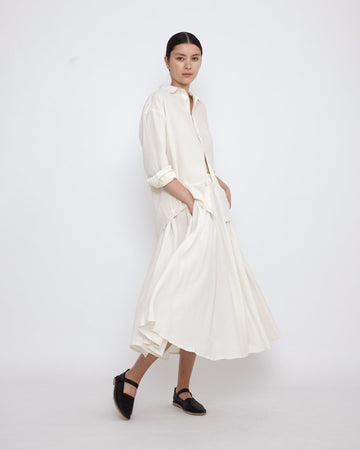 SOFT PRAIRIE SKIRT - ANTIQUE WHITE
