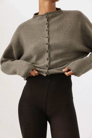 PERI SHRUNKEN CARDIGAN - SHADOW - COMING SOON!