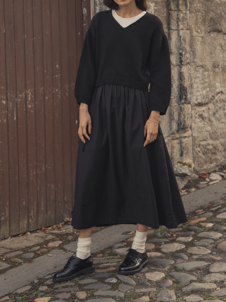 FRANCES SKIRT - NOIR