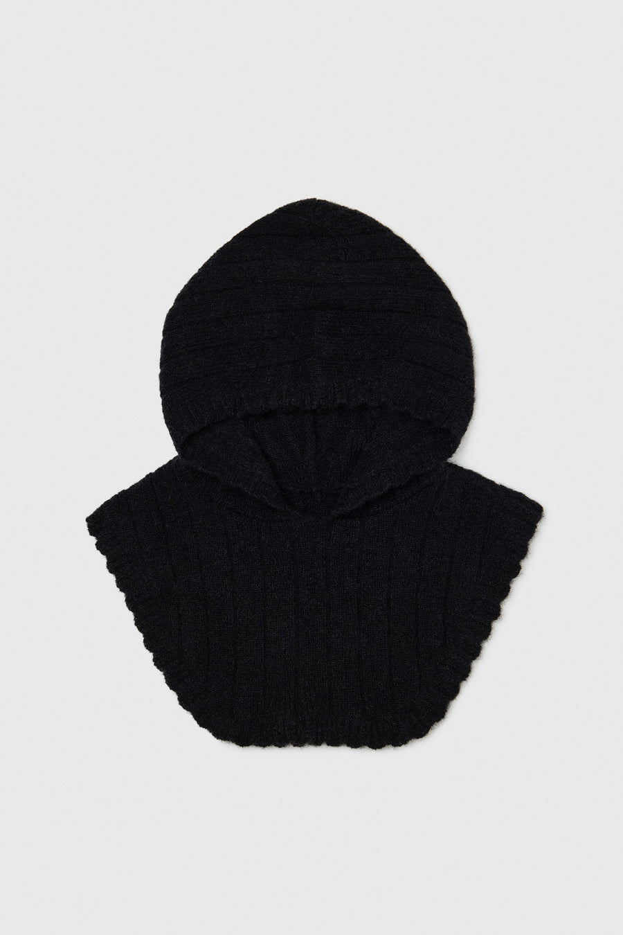 BABY ALPACA BALACLAVA - BLACK