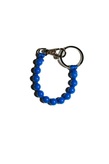 SHORT KEYHOLDER - SMALL PERLEN - BLUE