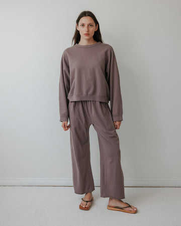 EASY SUMMER SWEATSHIRT - MUSHROOM