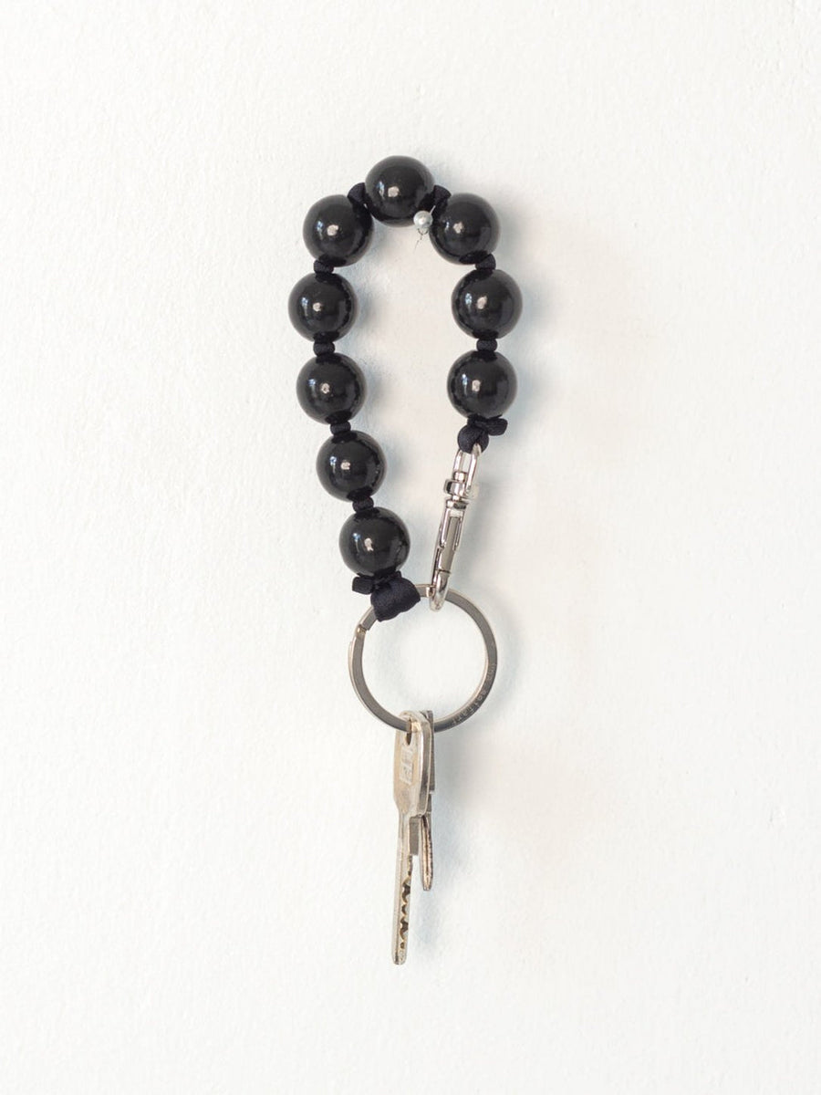 SHORT KEYHOLDER - BIG PERLEN - BLACK