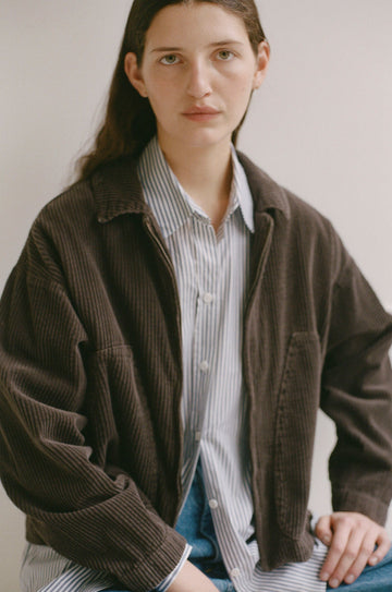 CORDUROY STUDIO JACKET - COMPOST