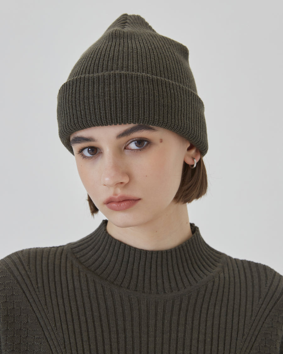 FISHERMAN BEANIE - HUNTER GREEN