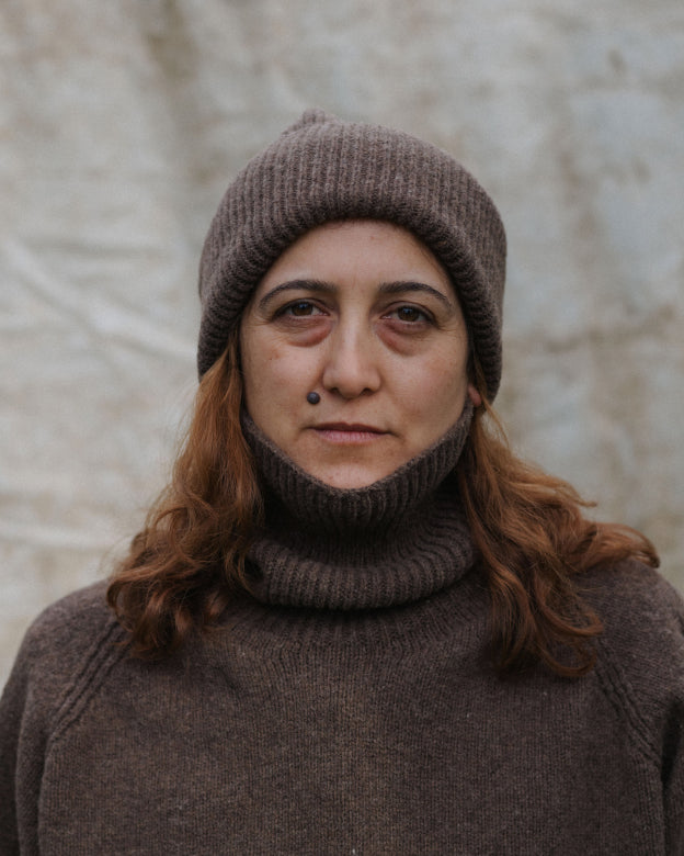 MEA BEANIE - BUREL BROWN